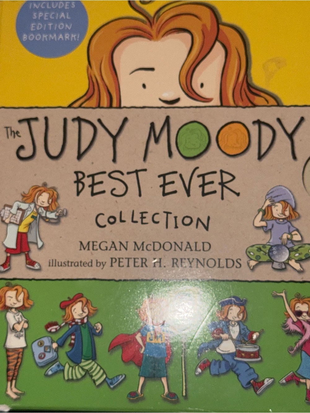 The Judy Moody Best Ever Collection - Megan McDonald (Green/Orange Cover)